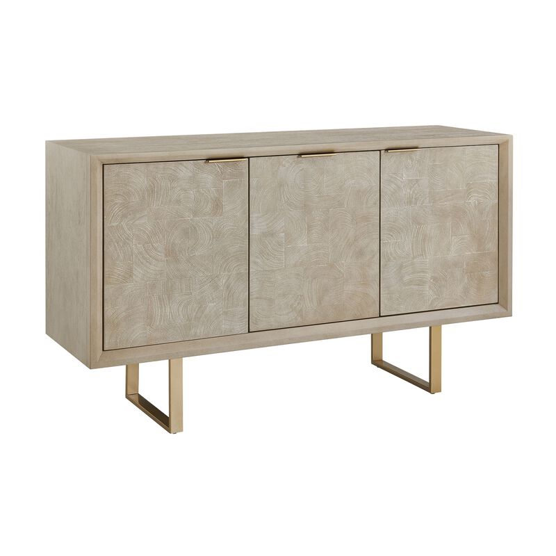 Maeva 54 Inch Storage Cabinet by Uttermost